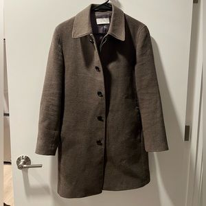 Dark Green Reiss Men’s XS Wool Coat